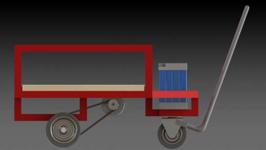 载重80公斤的电动小车缩略图